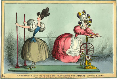 A-correct-view-of-the-new-machine-for-winding-up-the-ladies-1828-William-Heath--Andrew-Edmunds-Prints